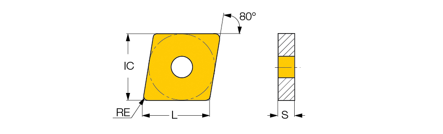CNMG 432-NF IC807