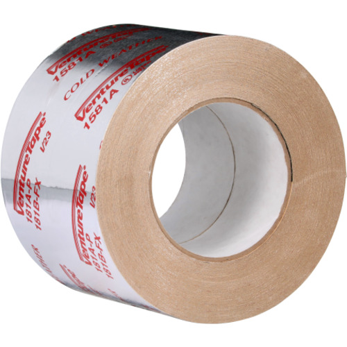3M Venture Tape UL181A-P Aluminum Foil Tape 1581A Silver 99 mm × 55 m 2 mil